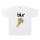 Rock Star T Shirt T-shirt Fuzzy Stain Band Rock American Street Short Sleeve