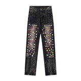 Amiri Jeans Slim Fit Stretch Stickers Jeans