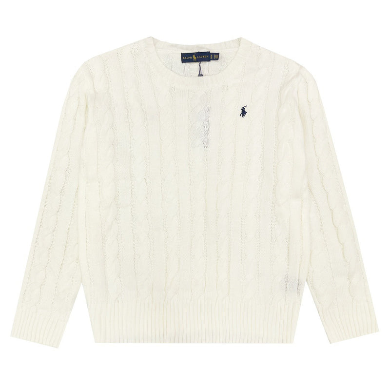 Ralph Lauren Knitted sweaters High Laflau War Horse Sweater Crew Neck Knitted Sweater Casual