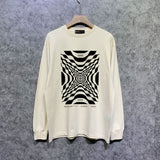 Purple Brand Long Sleeve T-Shirt Fashion Loose Long Sleeve Top