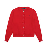Ralph Lauren Knitted sweaters ceiling level ruff pony standard knitted cardigan sweater