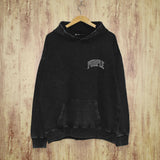 Purple Brand Distressed Hoodie Fashion Old Loose Hooded Sweater