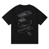 Trapstar T Shirts Trapstar Print Loose Casual Short Sleeve T-Shirt