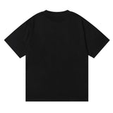 Rhude T Shirt Wheat Ear Sunset Beach Pattern Printed Short Sleeve T-Shirt