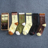 Men socks spring and summer long tube