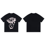 Synaworld T Shirts central cee rabbit print loose t-shirt