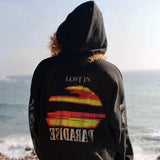 Askyurself Hoodie Vintage Fire Cloud Coat Hoodie Fog