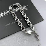 Chrome Heart Bracelet Dice Pendant Chain