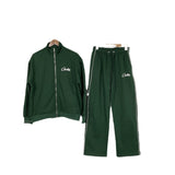 Corteiz Jacket & Pants 2 piece set  Fleece Zipper Jacket Casual