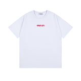 Off White T Shirts OW Dragon Bee Pattern Crew Neck Pullover Short Sleeve