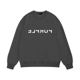 Purple Brand Sweatshirt Loose Crew Neck Sweater