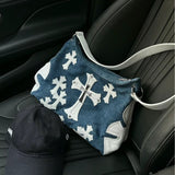 Chh Chrome Heart Leather Bag Cross Leather Crossbody Bag