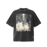 Unisex T-Shirts FOG Cotton Loose Trend T-Shirts
