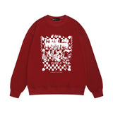 Purple Brand Sweatshirt Loose Crew Neck Sweater