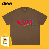 Drew T Shirts Printed Smiley T-shirt Loose