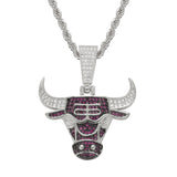 NBA Team Pendants Bulls Team Pendant Necklace Men