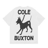 Cole Buxton T Shirts Hound Letter Print