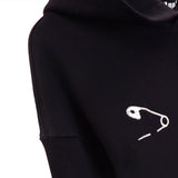 Palm Angels Hoodie Coconut Tree Pin Embroidered Hooded Sweater