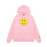 Drew House Hoodie Unisex Loose Casual Fleece Hoodie