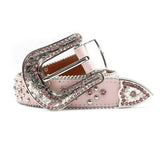 Hip-Hop Punk Rhinestone Belt