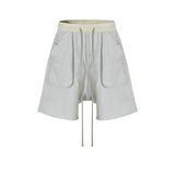 MIJKO Mens Shorts 3D Pocket Unisex Shorts