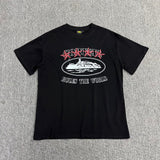 Corteiz T Shirt Vintage Printed Men and Women Loose Casual