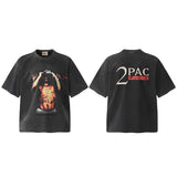 Men Vintage T-Shirts 2PAC "Tupac Shakur" Tee