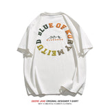 Men's T-Shirts Short-Sleeved T-shirt Men's Summer Loose Casual Top