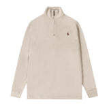 Ralph Lauren Coat Ralph Lauren Pony Embroidered Half Zip Sweater