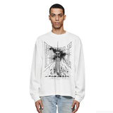 Purple Brand Long Sleeve T-Shirt Fashion Loose Long Sleeve Top