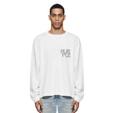 Purple Brand Long Sleeve T-Shirt Fashion Loose Long Sleeve Top