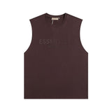 Fog Essentials tank spring summer FOG letter crew neck vest