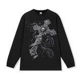 Vintage T-shirts printed short-sleeved t-shirts washed and made old t-shirts