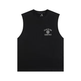 Fog Essentials tank spring/summer letter round neck pullover casual vest