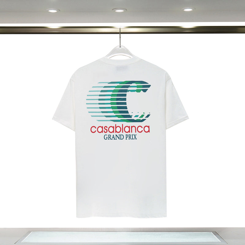 Casablanca T Shirts Fashion Casual Crew Neck Tee