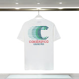 Casablanca T Shirts Fashion Casual Crew Neck Tee