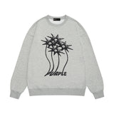 Purple Brand Sweatshirt Loose Crew Neck Sweater