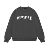 Purple Brand Sweatshirt Loose Crew Neck Sweater