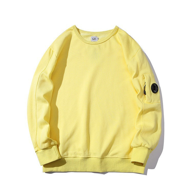 Cp Company Sweatshirts Autumn and Winter Men's and Women's Glasses Round