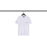CHH Chrome Heart T Shirts Sanskrit Large Logo Cross Print Short Sleeve T-Shirt