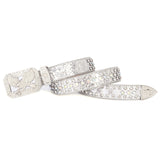 Hip-hop punk rhinestone belt eagle plate buckle