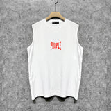 Purple Brand Tank T Shirts Sleeveless T-shirt Vest