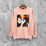 Purple Brand Sweatshirt Loose Crew Neck Sweater