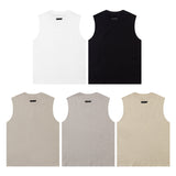 Fog Essentials tank spring summer FOG letter crew neck vest