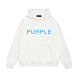 Purple Brand Hoodie Fashion Loose Hooded Sweater