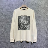 Purple Brand Long Sleeve T-Shirt Fashion Loose Long Sleeve Top