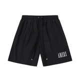 Amiri shorts drawstring slacks alphabet shorts