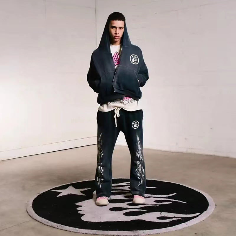 HS Sweatpants Sports and Leisure Slightly Flared