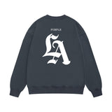 Purple Brand Sweatshirt Loose Crew Neck Sweater