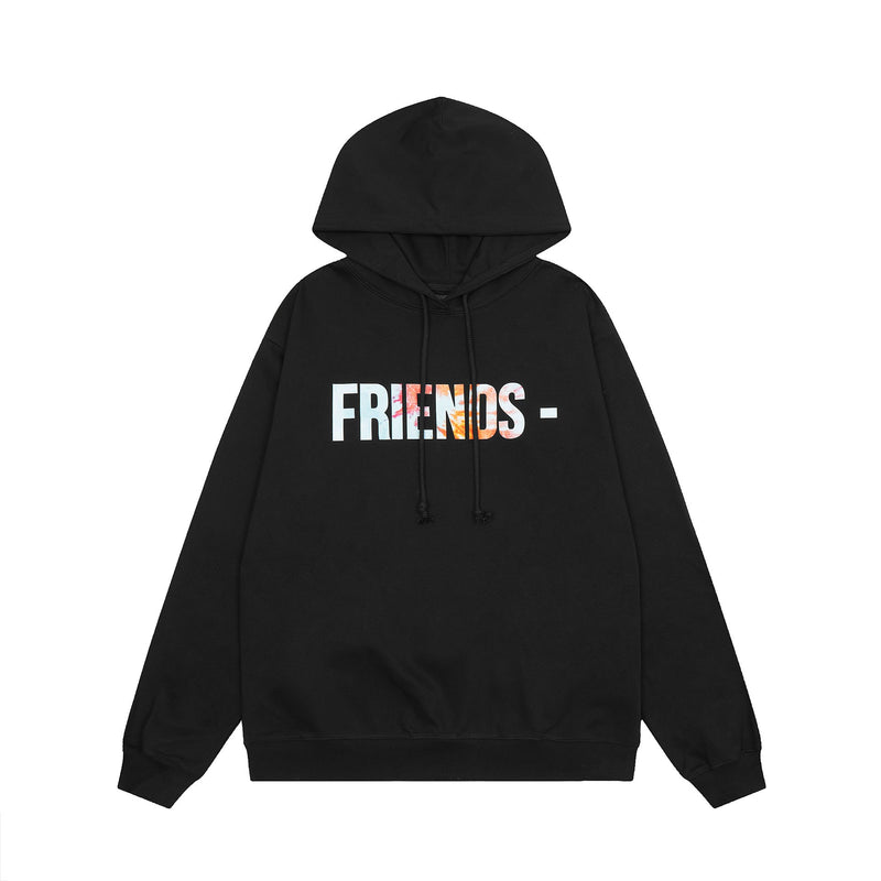 Vlone Hoodie Autumn/Winter Phantom Big V Letter Hooded